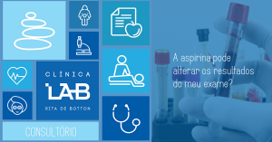 aspirina e os exames laboratoriais