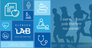 exercício físico e exames